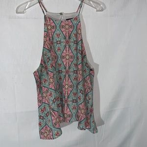 Tank Top Bright Print Women’s Size 3X